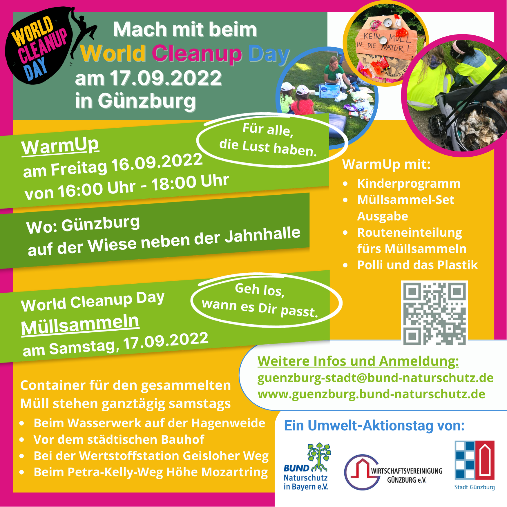 World Cleanup Day 2022 Günzburg